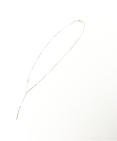 laboratory work（ラボラトリーワーク）の「ネックレス付きバルフィースムースプルオーバー（Tシャツ/カットソー・レディース・パープル/ピンク/ボルドー・MEDIUM）」の12枚目の写真