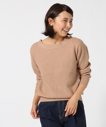 GLOBAL WORK | 7ゲージ2WAYバックリボンプルオーバー/740908(ニット/セーター)