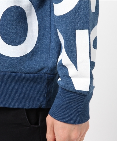 RODEO CROWNS WIDE BOWL（ロデオクラウンズワイドボウル）の「メンズ ランダムLOGO スウェット（Tシャツ/カットソー・メンズ・ブルー/トップグレー/ブラック・LARGE/MEDIUM/X-LARGE）」の10枚目の写真