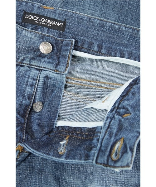 ESTNATION（エストネーション）の「DOLCE&GABBANA 刺繍デストロイデニム（デニムパンツ・メンズ・インディゴブルー・44/48/52）」の12枚目の写真