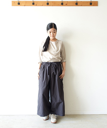 ichi | 【ZOZOTOWN / i c h i 別注限定】コットンタイプライター ワイドパンツ(その他パンツ)