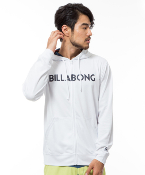 Billabong ビラボン の Billabong メンズ ラッシュガード ジップアップパーカ Rash Parka Ls ラッシュガード Wear