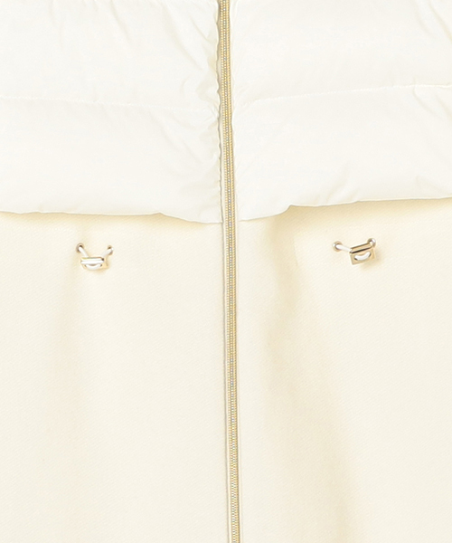 HERNO（ヘルノ）の「HERNO ダウンコート【ESTNATION EXCLUSIVE】（ダウンジャケット/コート・レディース・ホワイト/ブラック・40/38/42）」の7枚目の写真