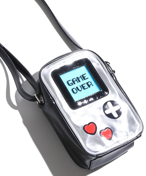 WEGO（ウィゴー）の「WEGO/GAMEミニショルダーバッグ（ショルダーバッグ・レディース・ピンク/シルバー/その他1/その他2・FREE）」の3枚目の写真