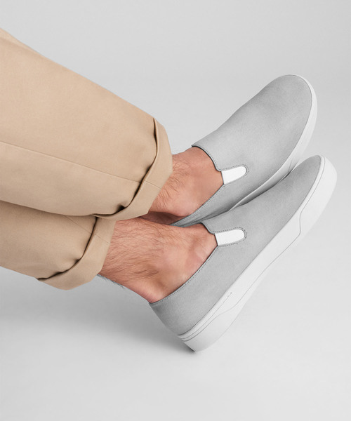 Saturdays NYC(サタデーズ ニューヨークシティ )の「Vass Twill Sneaker(スニーカー・メンズ・グレー/レンガ/ネイビー・28.0cm/27.0cm/26.0cm/25.0cm)」の6枚目の写真