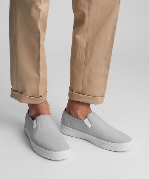 Saturdays NYC(サタデーズ ニューヨークシティ )の「Vass Twill Sneaker(スニーカー・メンズ・グレー/レンガ/ネイビー・28.0cm/27.0cm/26.0cm/25.0cm)」の7枚目の写真