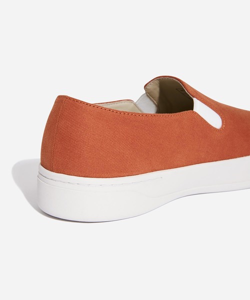 Saturdays NYC(サタデーズ ニューヨークシティ )の「Vass Twill Sneaker(スニーカー・メンズ・グレー/レンガ/ネイビー・28.0cm/27.0cm/26.0cm/25.0cm)」の11枚目の写真