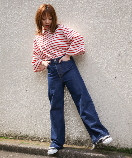 apres jour（アプレジュール）の「カラーサイドスリットトップス【ZOZOTOWN限定アイテム】（Tシャツ/カットソー・レディース・ホワイト/ピンク/イエロー/グリーン/その他・フリー）」の18枚目の写真