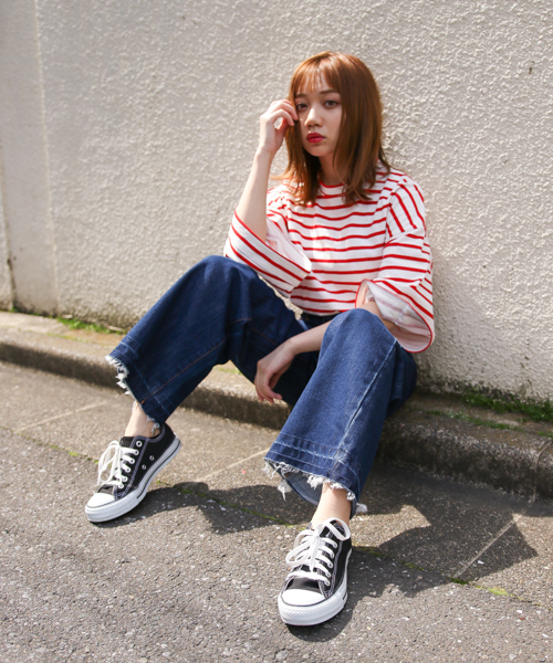 apres jour（アプレジュール）の「カラーサイドスリットトップス【ZOZOTOWN限定アイテム】（Tシャツ/カットソー・レディース・ホワイト/ピンク/イエロー/グリーン/その他・フリー）」の21枚目の写真