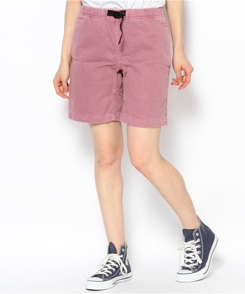 CIAOPANIC（チャオパニック）の「【GRAMICCI】クライミングSHORT PANTS(LADIES')（チノパンツ・レディース・ローズ/パープル/ネイビー/オリーブ/マスタード/ワインレッド/ブラウン/グレー/ブラック/カーキ・MEDIUM/SMALL）」の10枚目の写真
