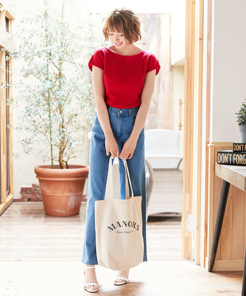 KOBE LETTUCE（コウベレタス）の「A4サイズ対応☆ロゴデザインシンプルキャンバストートバッグ＊レディース/ユニセックス[B1178]神戸レタス（トートバッグ・レディース・ブラック/ホワイト系その他/ブラック系その他/キナリ・FREE）」の10枚目の写真