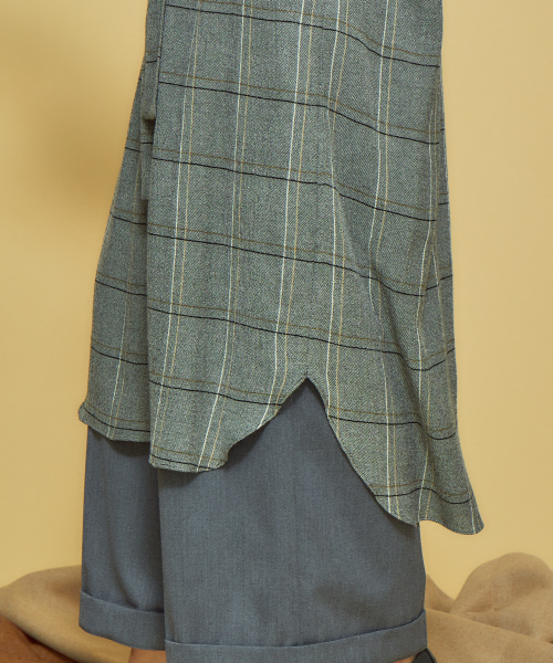 Abahouse Devinette（ドゥヴィネット）の「バックタッククロスワンピース（ワンピース・レディース・ライトグレー/ブラウン/ブラック系その他・フリー）」の9枚目の写真