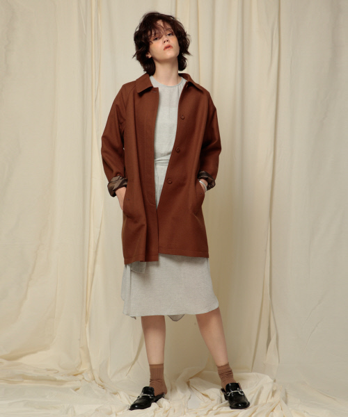 Abahouse Devinette（ドゥヴィネット）の「バックタッククロスワンピース（ワンピース・レディース・ライトグレー/ブラウン/ブラック系その他・フリー）」の17枚目の写真