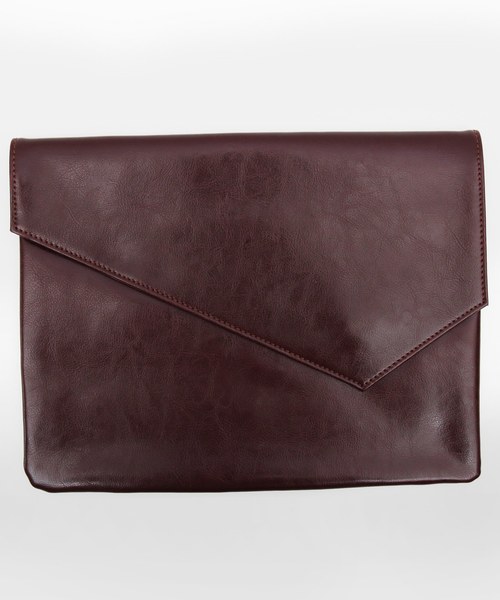 ８(eight)（エイト）の「シンプル クラッチバッグ 本革 レザー（クラッチバッグ・メンズ・ブラック/ダークブラウン/キャメル・FREE）」の3枚目の写真