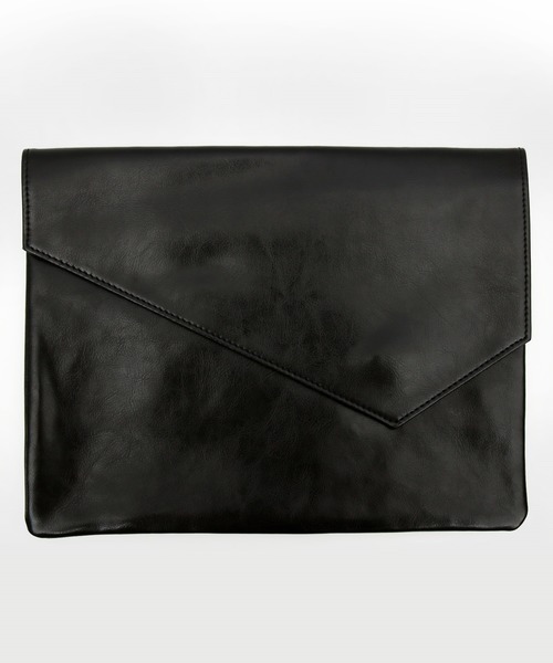 ８(eight)（エイト）の「シンプル クラッチバッグ 本革 レザー（クラッチバッグ・メンズ・ブラック/ダークブラウン/キャメル・FREE）」の2枚目の写真