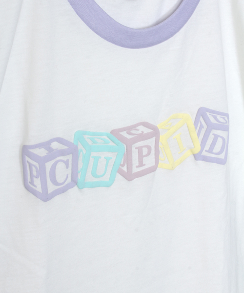 WEGO（ウィゴー）の「【WEGO×AMO】コラボプリントTee（Tシャツ/カットソー・レディース・オフホワイト/ブラック・FREE）」の5枚目の写真