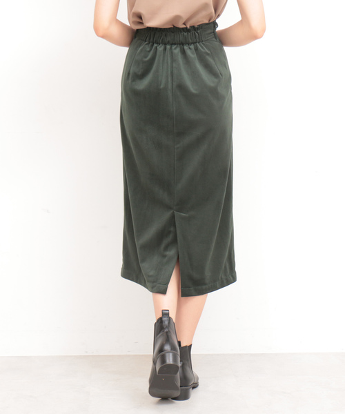 N.（N. Natural Beauty Basic）（エヌエヌナチュラルビューティーベーシック）の「◆起毛カルゼタイトスカート（スカート・レディース・ネイビー/ボルドー/グリーン・MEDIUM）」の19枚目の写真