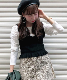 archives | ニットビスチェ×パワショルTシャツセット(Tシャツ/カットソー)