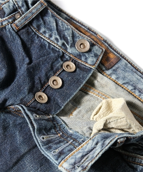 goa（ゴア）の「13ozデニムミニスカート（デニムスカート・レディース・インディゴブルー/ブラック・SMALL/MEDIUM）」の9枚目の写真