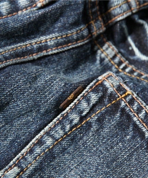 goa（ゴア）の「13ozデニムミニスカート（デニムスカート・レディース・インディゴブルー/ブラック・SMALL/MEDIUM）」の10枚目の写真