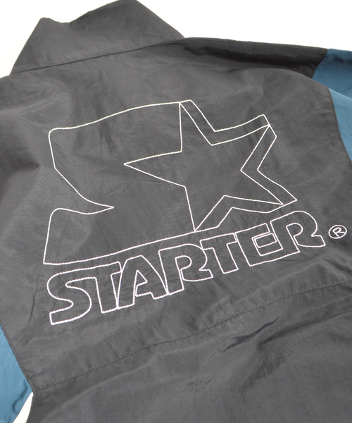 THRASHER（スラッシャー）の「【STARTER BLACK LABEL】ｘTHRASHER/スラッシャー NYLON JACKET（ナイロンジャケット・メンズ・ブラック・M/L/XL）」の11枚目の写真