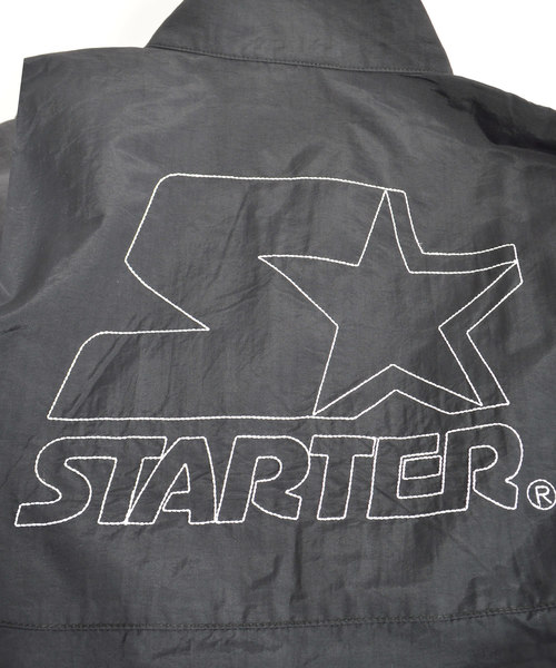 THRASHER（スラッシャー）の「【STARTER BLACK LABEL】ｘTHRASHER/スラッシャー NYLON JACKET（ナイロンジャケット・メンズ・ブラック・M/L/XL）」の7枚目の写真