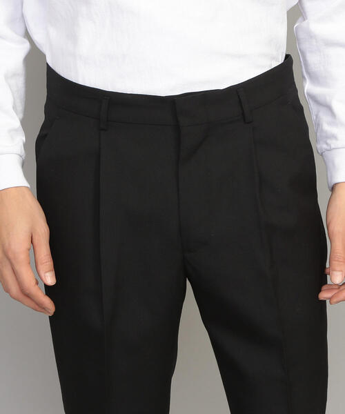 BEAUTY&YOUTH UNITED ARROWS（ビューティーアンドユースユナイテッドアローズ）の「BY トロピカル 1P ワイド テーパード アンクルパンツ（スラックス・メンズ・ブラック/ベージュ/ネイビー・LARGE/MEDIUM/X-LARGE/SMALL）」の9枚目の写真