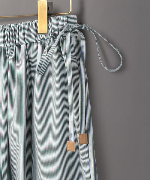 6（ロク）の「＜6(ROKU)＞STRIPE PANTS/パンツ（その他パンツ・レディース・ブラウン/ベージュ/ケリー・38/34/36）」の7枚目の写真