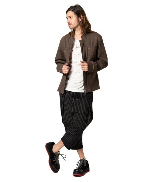 glamb（グラム）の「Marco cropped pants / マルコクロップド