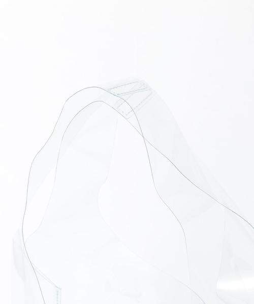 EMMEL REFINES（エメルリファインズ）の「FC ”EMMEL REFINES” LOGO PVC バッグ（トートバッグ・レディース・ブラック/ホワイト・FREE）」の8枚目の写真