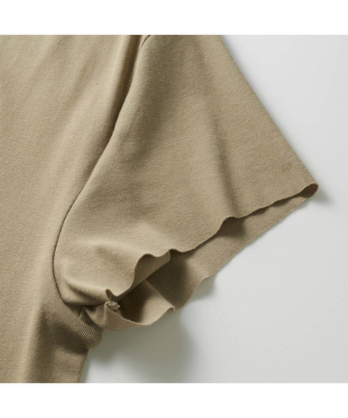 in.T（インティー）の「これ一枚でTシャツスタイルのお悩みを解決！『in.T』クルーネックTシャツ（インナーウェア/肌着・メンズ・ライトベージュ/ブラック/ホワイト/オレンジ/ピンク/オリーブ・LARGE/MEDIUM/X-LARGE/SMALL）」の11枚目の写真