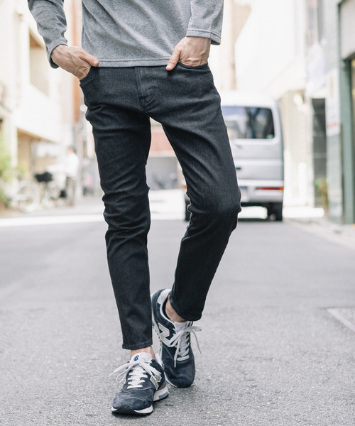 T.P.X. ジャストカットテーパード ワンウォッシュデニム T.P.X. ジャストカットテーパード ワンウォッシュデニム