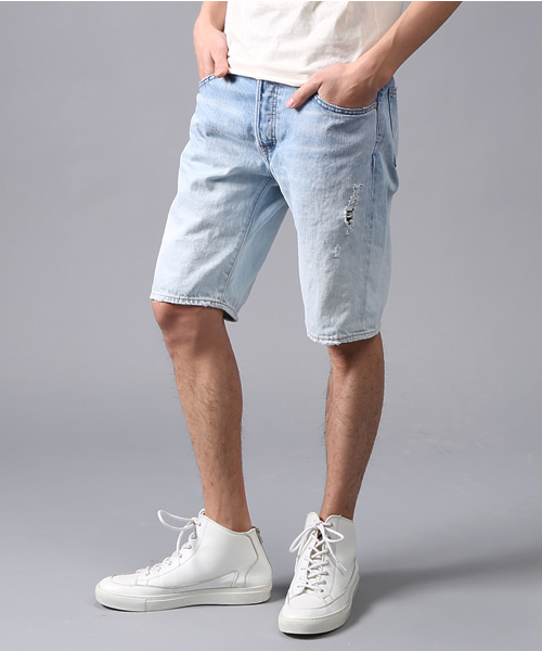 goa(ゴア)の「13ozセルヴィッチデニムグラデーションショーツ(デニムパンツ・メンズ・グレー系その他/ブルー系その他・1/2)」の5枚目の写真