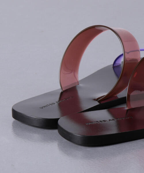 UNITED ARROWS(ユナイテッドアローズ)の「UWCS PVC フラット サンダル ◆(サンダル・レディース・ダークブラウン/ブラック・35h/36/37/37h/38/36h/35)」の11枚目の写真