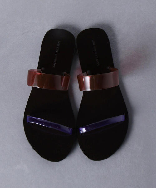 UNITED ARROWS(ユナイテッドアローズ)の「UWCS PVC フラット サンダル ◆(サンダル・レディース・ダークブラウン/ブラック・35h/36/37/37h/38/36h/35)」の15枚目の写真