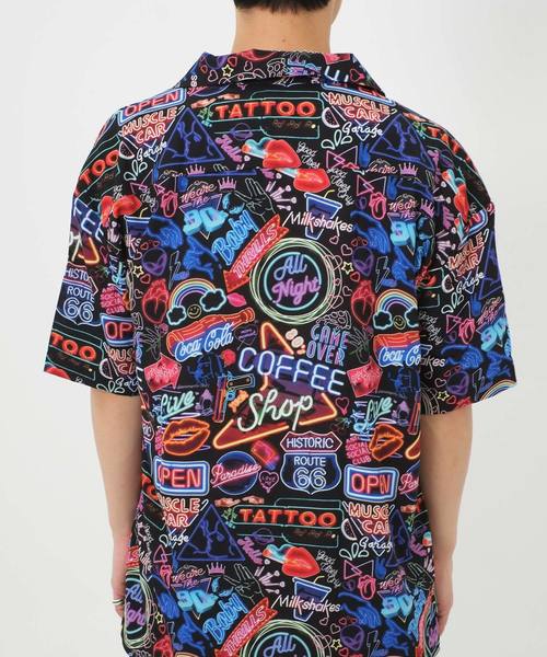 ATTI（アッティ）の「ネオンサイン総柄シャツ（シャツ/ブラウス）」 - WEAR