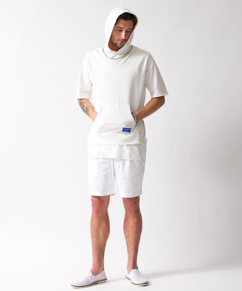 MONKEY TIME(モンキータイム)の「MT∴ ミニウラケ サイドジップ パーカー 5SL(パーカー・メンズ・ホワイト/グレー・LARGE/MEDIUM/SMALL/X-LARGE)」の22枚目の写真