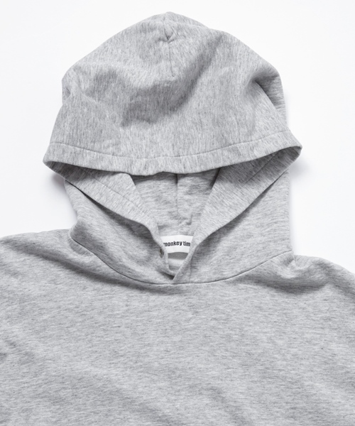 MONKEY TIME(モンキータイム)の「MT∴ ミニウラケ サイドジップ パーカー 5SL(パーカー・メンズ・ホワイト/グレー・LARGE/MEDIUM/SMALL/X-LARGE)」の9枚目の写真