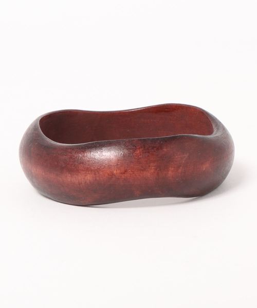 LOWRYS FARM(ローリーズファーム)の「ヘンケイウッドバングル 842688(バングル/リストバンド・レディース・アイボリー/ブラウン/ブラウン系その他・FREE)」の1枚目の写真