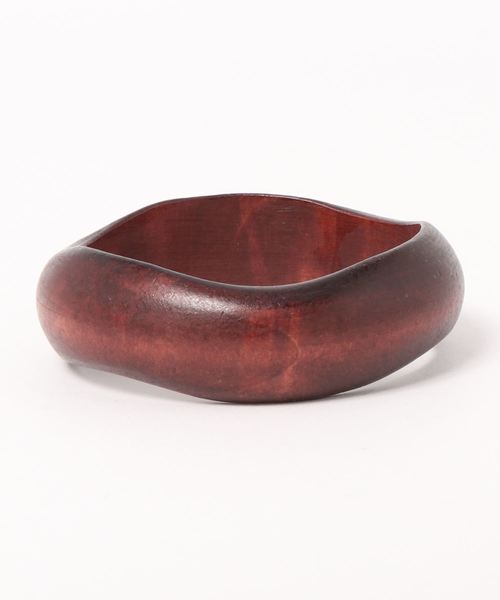 LOWRYS FARM(ローリーズファーム)の「ヘンケイウッドバングル 842688(バングル/リストバンド・レディース・アイボリー/ブラウン/ブラウン系その他・FREE)」の4枚目の写真