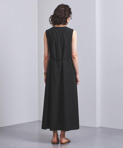 UNITED ARROWS UWCS Vネック ベルト ロングワンピース UNITED ARROWS（ユナイテッドアローズ）の「UWCS Vネック ベルト