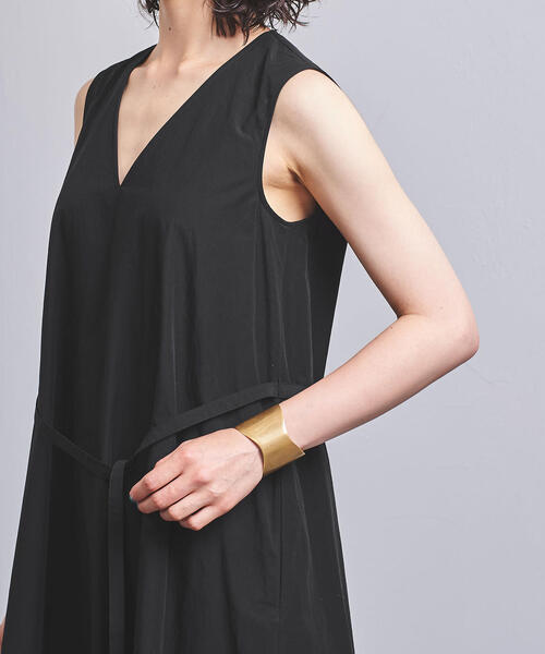 【UNITED ARROWS】ロングワンピース UNITED ARROWS ワンピース ギャザー ロングワンピース