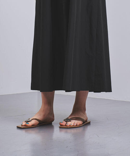 UNITED ARROWS UWCS Vネック ベルト ロングワンピース UNITED ARROWS（ユナイテッドアローズ）の「UWCS Vネック ベルト