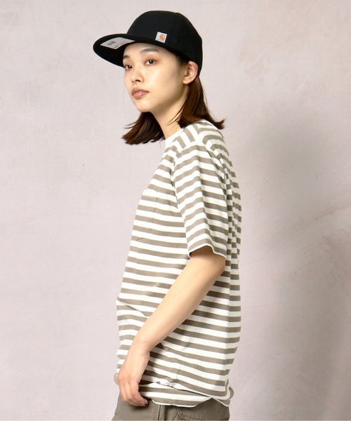 Healthknit(ヘルスニット)の「【 HealthKnit / ヘルスニット 】ベーシックボーダー半袖Tシャツ 6402 SIP(Tシャツ/カットソー・メンズ・カーキ/ネイビー/ブラック・SMALL/MEDIUM/LARGE)」の19枚目の写真