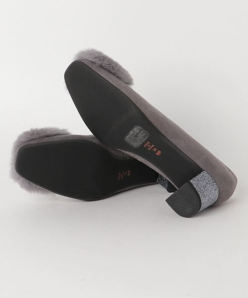 アルテミスバイダイアナ ラビットファーパンプス