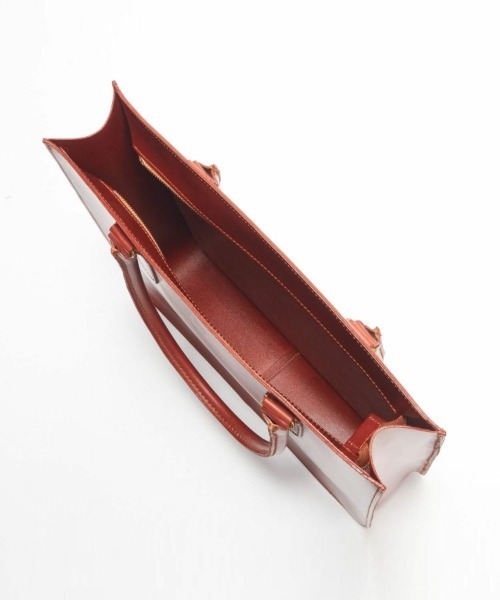 GLENROYAL（グレンロイヤル）の「【グレンロイヤル/GLENROYAL】2HANDLE ZIP TOP TOTE BAG/2ハンドルジップトップトートバッグ（トートバッグ・メンズ・ライトブラウン/ダークブルー/ブラック/ダークブラウン・00）」の15枚目の写真