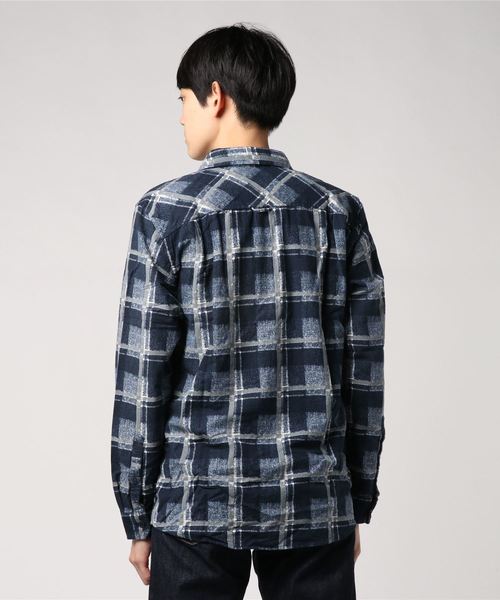 Hurley (ハーレー)の「RYDER FLANNEL LS/ハーレー メンズ 長袖 チェックシャツ カジュアル(シャツ/ブラウス・メンズ・ブラック/ネイビー/レッド系その他・SMALL/MEDIUM/LARGE)」の5枚目の写真