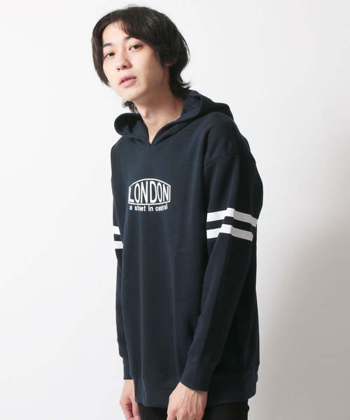 SHISKY(シスキー)の「プリントBIGパーカー(パーカー・メンズ・A/B/C/D/E/F/G/H/I/J/K/L/M/N/O/P/Q/R/S/T・M/L/XL)」の13枚目の写真