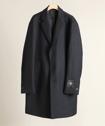 100s メランジメルトンチェスターコート