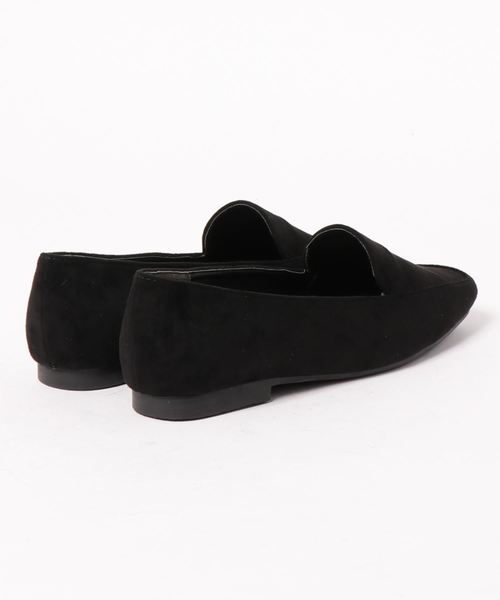 KOBE LETTUCE(コウベレタス)の「ファー中敷きSETスクエアトゥローファーシューズ(ローファー・レディース・ブラック系その他/ダークブラウン/ブラック/ブラウン系その他・L/LL/M/S)」の5枚目の写真